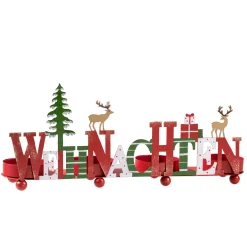 * Candle- & Tealight Holders|Tealight Holder "Bright Christmas"
