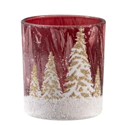 * Candle- & Tealight Holders|Tealight Holder "Winter Forest"