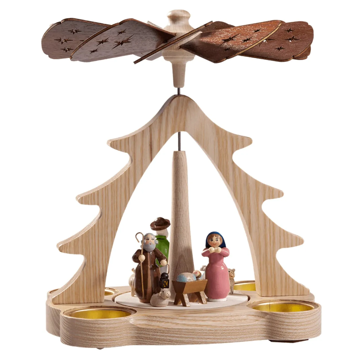 * Pyramids|Tealight Pyramid "Silent Night"