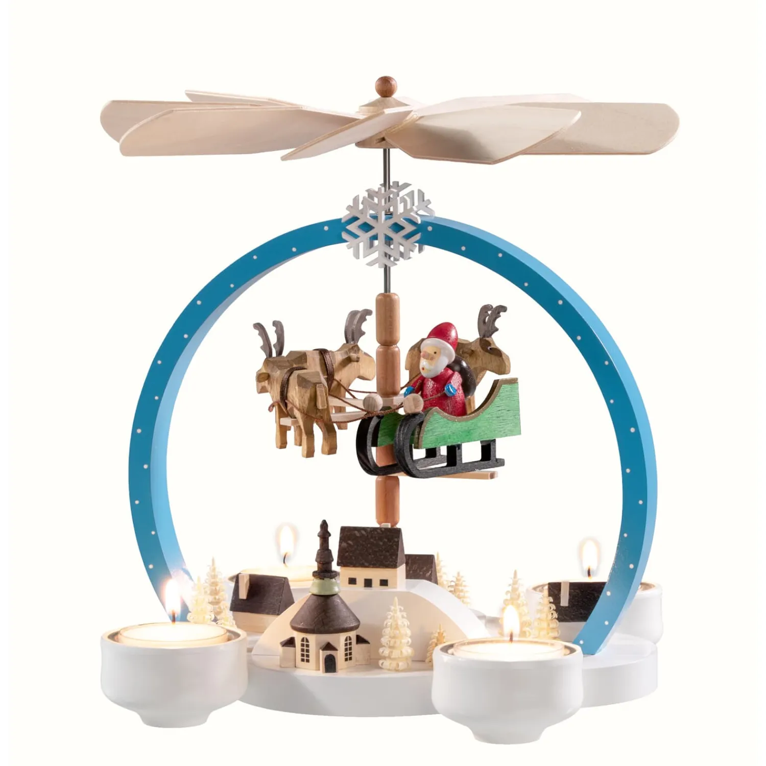 * Pyramids|Tealight-Pyramid Coloful Magic Of Christmas