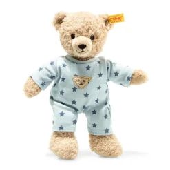 Steiff Cuddly Toys|Teddy Boy With Pyjama, Blue (25 Cm)