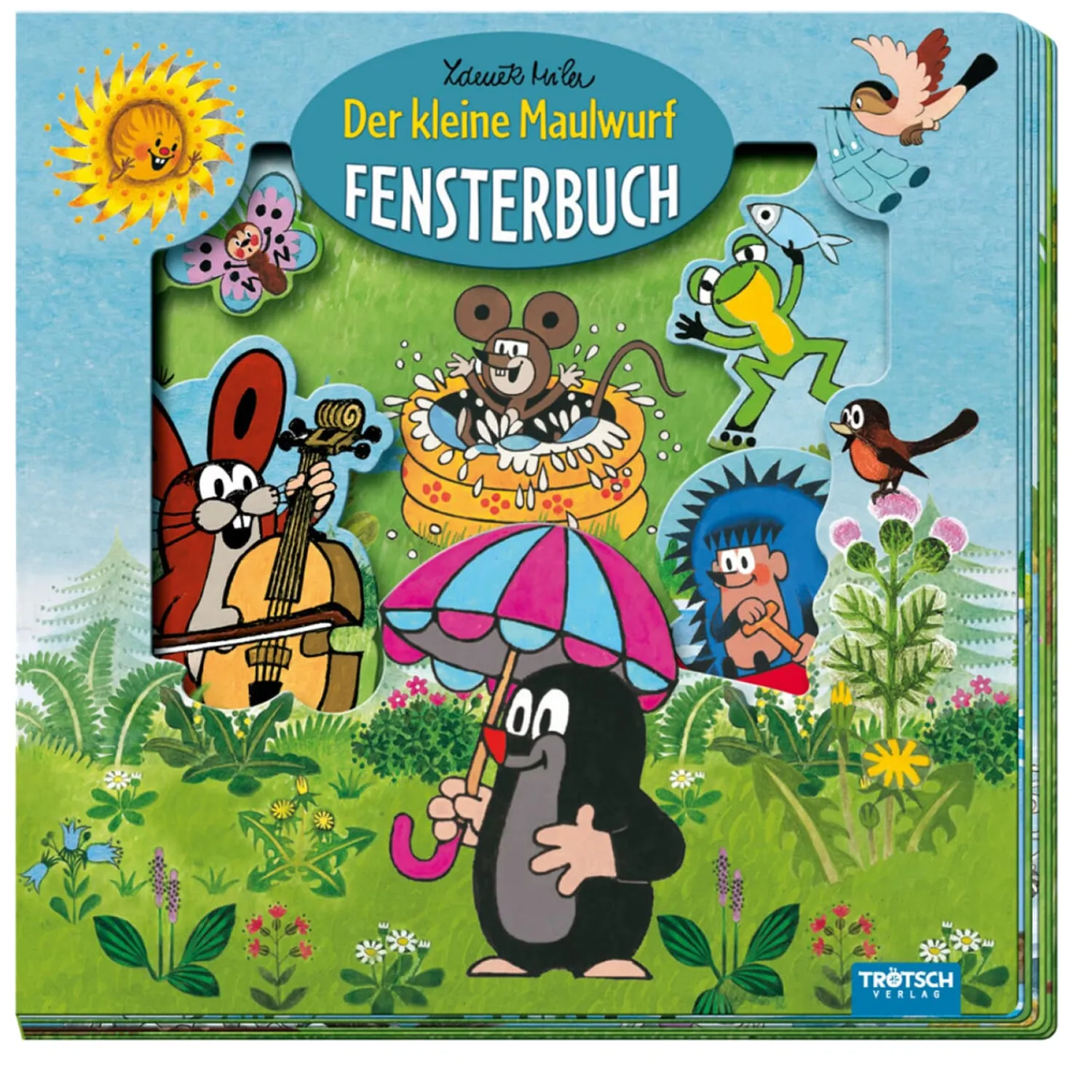 Trötsch Verlag The Little Mole "Kretek"|The Little Mole Window Book