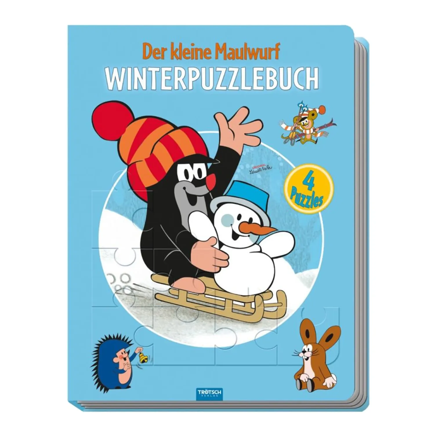 Trötsch Verlag The Little Mole "Kretek"|The Little Mole Winter Puzzle Book