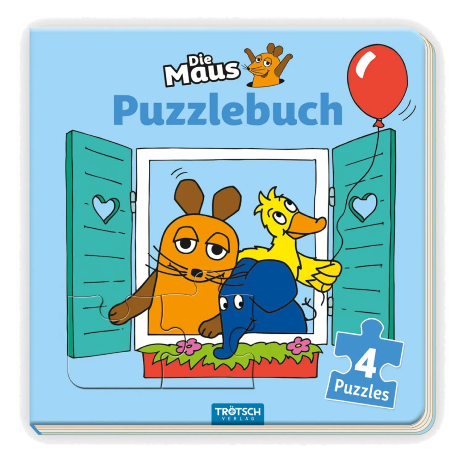Trötsch Verlag The Mouse|The Mouse Puzzle Book Square