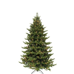 * Artificial Trees|Tree Sherwood Deluxe Green With Led Lighting, 72.83 Inch