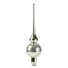 * Tree Topper|Tree Top Silver With Silver Spirals