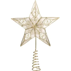* Tree Topper|Tree Topper Star With Filigree Ornaments