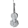 * Brass Tree Decorations|Violin, Silver-Plated