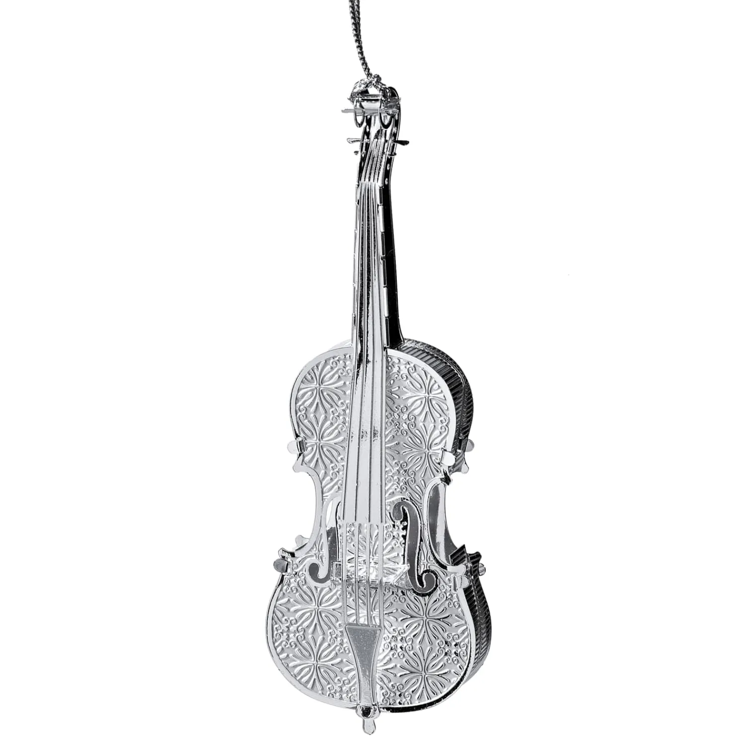* Brass Tree Decorations|Violin, Silver-Plated