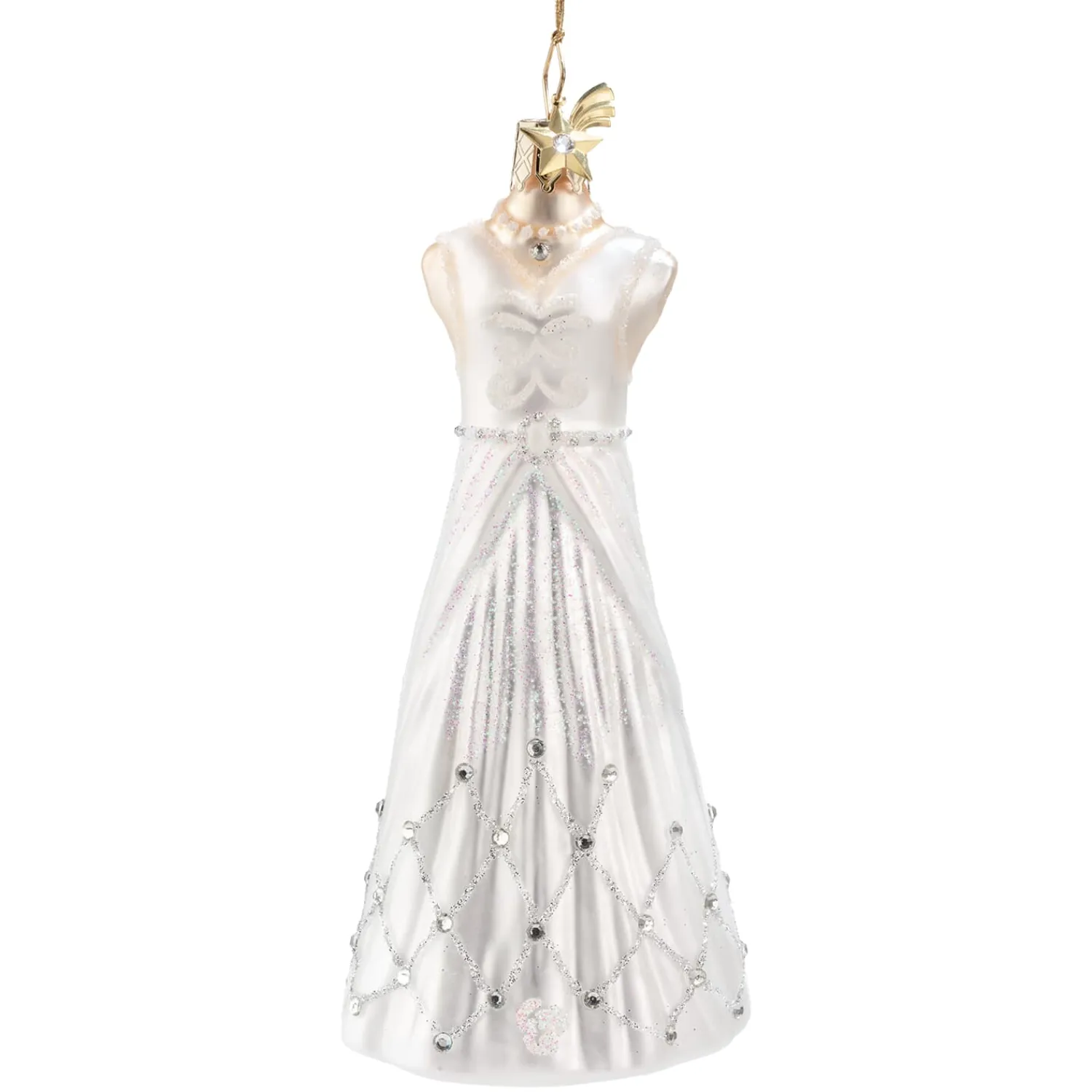 Poesie in Glas Glass Tree Decorations|Wedding Dress