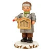 Hubrig Volkskunst Hubrig Miniatures|Winter Children Barrel Organ Player
