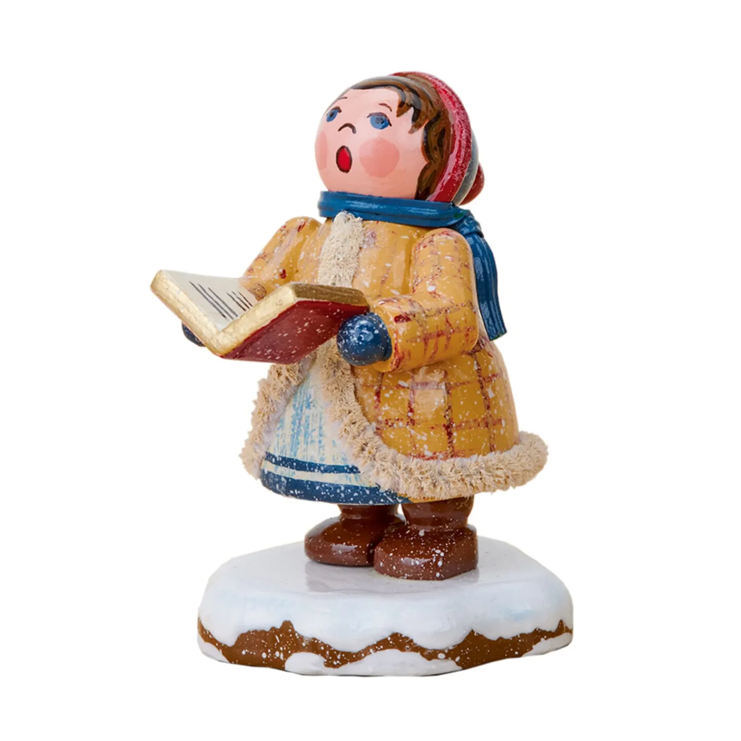 Hubrig Volkskunst Hubrig Miniatures|Winter Children Carol Singer Johanna