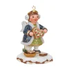 Hubrig Volkskunst Hubrig Miniatures|Winter Children Heaven's Child "Gingerbread Hearts"