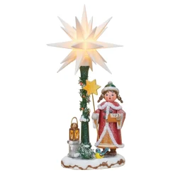 Hubrig Volkskunst Hubrig Miniatures|Winter Children Herrnhuter Carol Singer