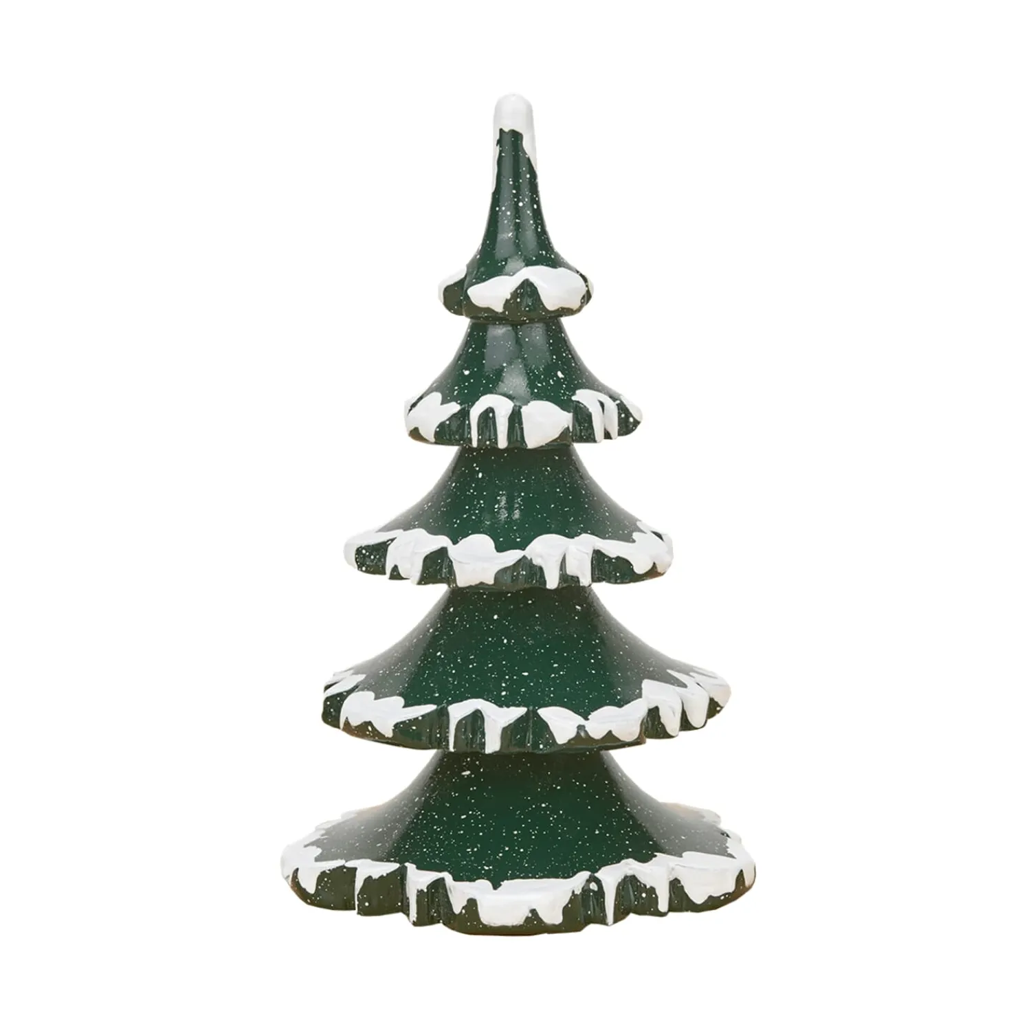 Hubrig Volkskunst Hubrig Miniatures|Winter Children Winter Tree, 4.3 Inch, Set Of 2