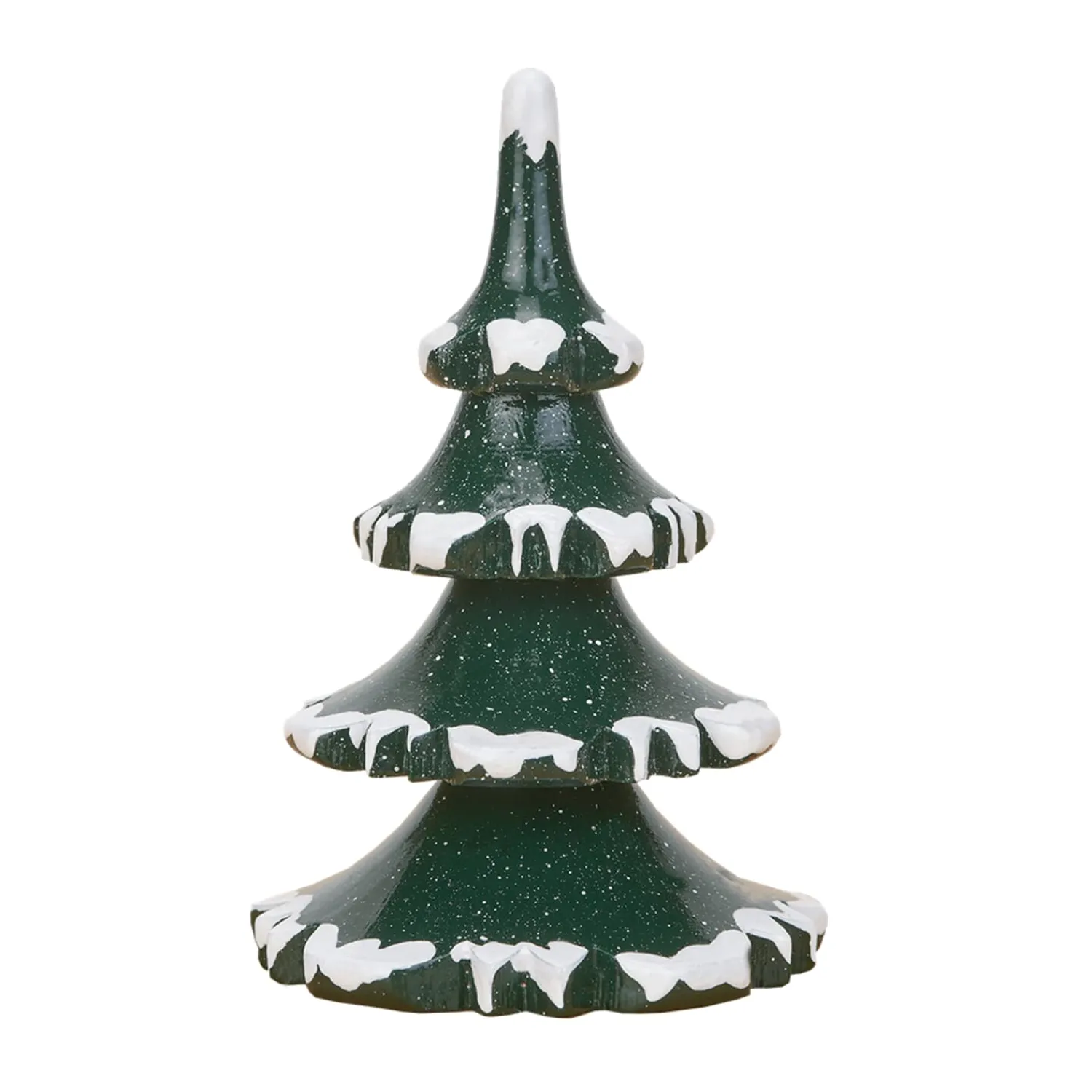 Hubrig Volkskunst Hubrig Miniatures|Winter Children Winter Tree, 3.15 Inch, Set Of 2