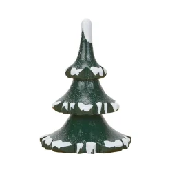 Hubrig Volkskunst Hubrig Miniatures|Winter Children Winter Tree, 2.36 Inch, Set Of 2