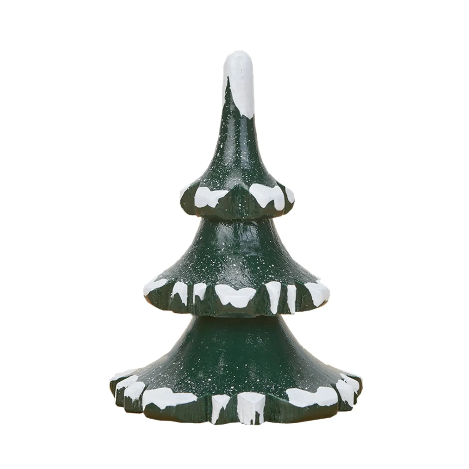 Hubrig Volkskunst Hubrig Miniatures|Winter Children Winter Tree, 2.36 Inch, Set Of 2