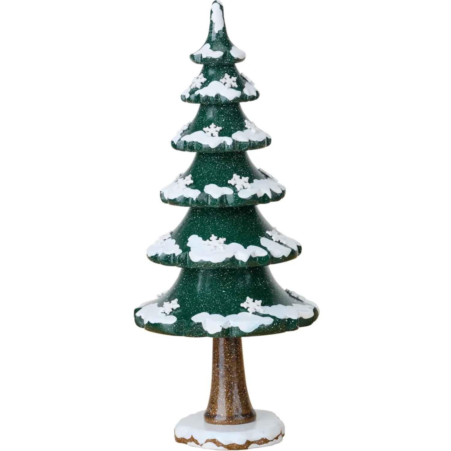 Hubrig Volkskunst Hubrig Miniatures|Winter Children Winter Tree With Snowflakes