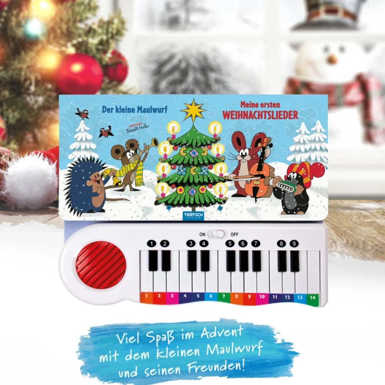 Trötsch Verlag Toys|Winter Piano Book "The Little Mole"