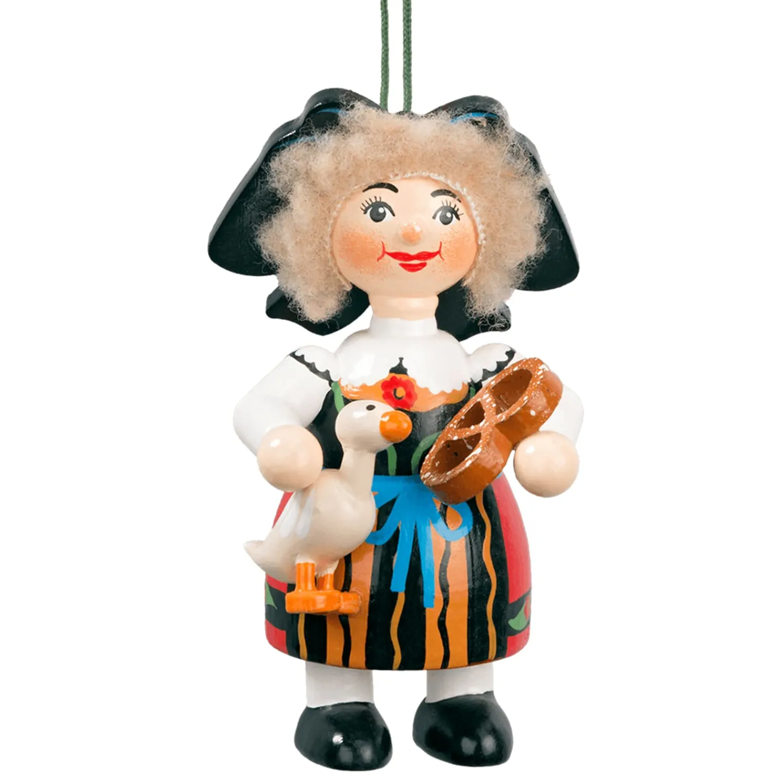 * Wood Tree Decorations|Wooden Buddy "Alsatian"