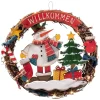 * Hanging Decorations|Wreath "Snowman's Presents"