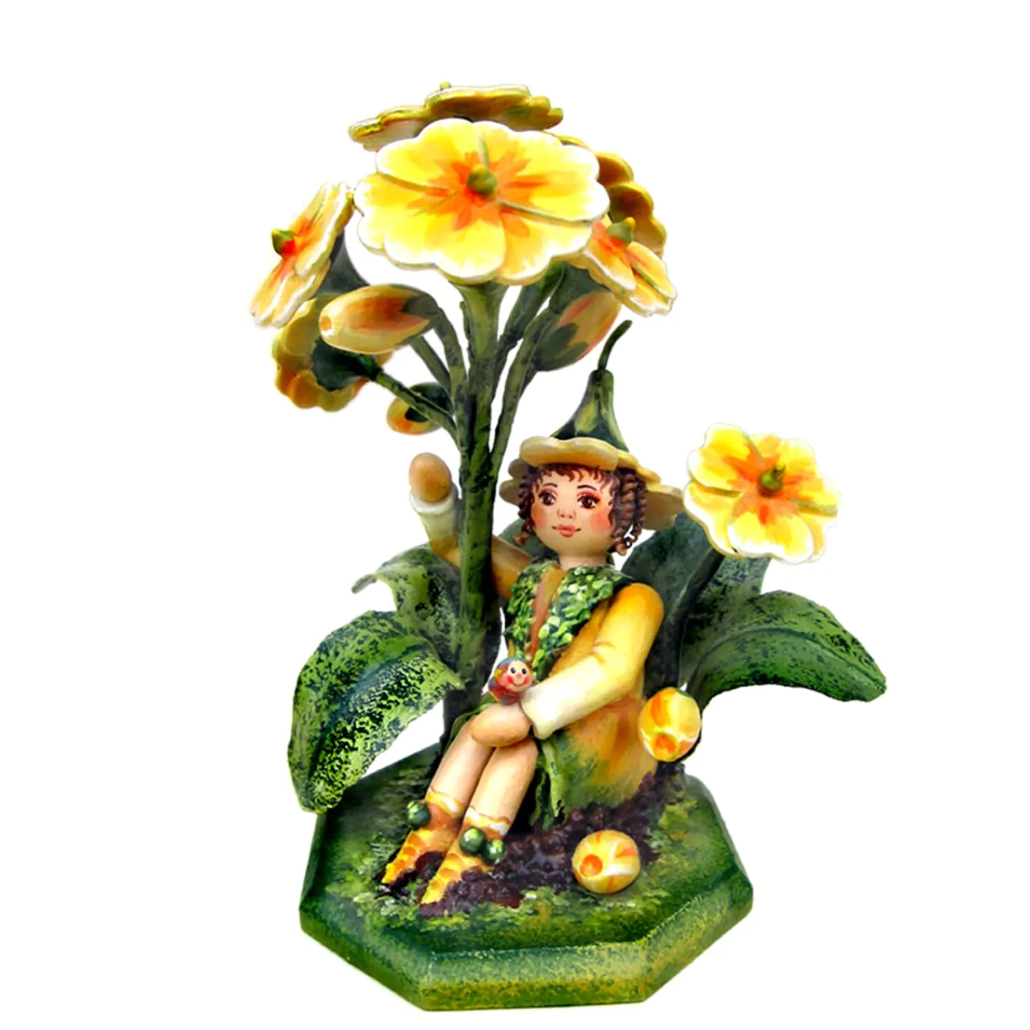 Kindertraum Children's Dreams Collection|Yellow Primrose Flower Child